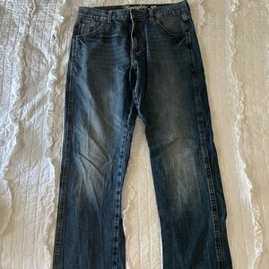 Mens Wrangler Retro slim straight jeans